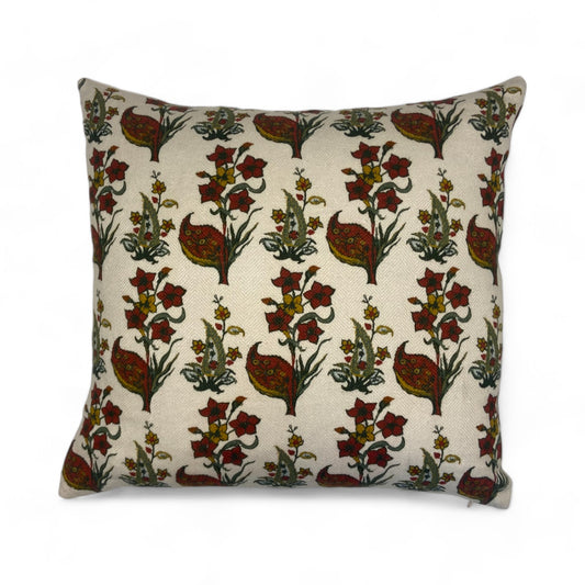 Mughal Flower Cushion